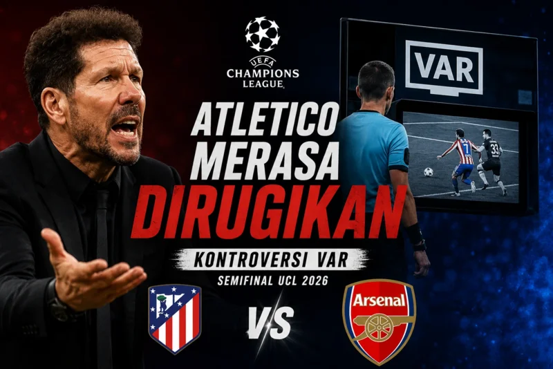 Atletico Madrid Merasa Dirugikan vs Arsenal.webp